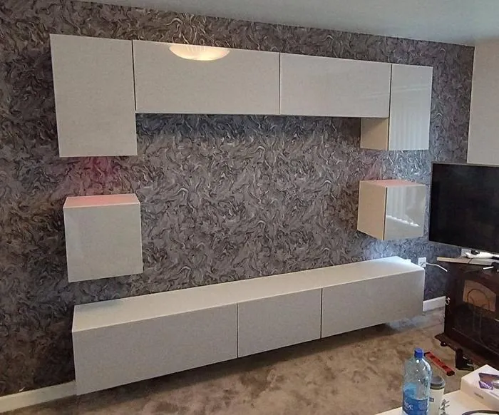 Complex media wall units